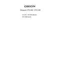 ORION TV573 Instrukcja Serwisowa