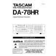 TEAC DA-78HR Instrukcja Obsługi