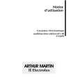 ARTHUR MARTIN ELECTROLUX CV6470W1 Instrukcja Obsługi