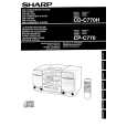 SHARP CDC770H Instrukcja Obsługi