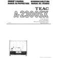 TEAC A-2300SX Instrukcja Obsługi
