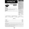 HITACHI SA5 S Instrukcja Serwisowa