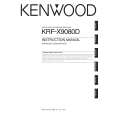 KENWOOD KRF-X9080D Instrukcja Obsługi