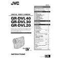 JVC GR-DVL20EK Instrukcja Obsługi