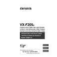 AIWA VX-F205 Instrukcja Obsługi
