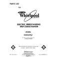 WHIRLPOOL RJE385PW1 Katalog Części
