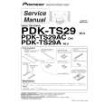 PIONEER PDK-TS29A/WL5 Instrukcja Serwisowa