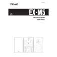 TEAC EX-M5 Instrukcja Obsługi