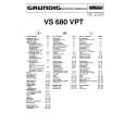 GRUNDIG VS680 T/NIC/E Instrukcja Serwisowa