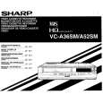 SHARP VC-A36SM Instrukcja Obsługi
