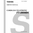 TOSHIBA FT3808BK Instrukcja Serwisowa
