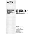 AIWA XT-003Z Instrukcja Obsługi