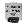 FISHER ADM700 Instrukcja Serwisowa