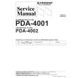 PIONEER PDA-4002/WL Instrukcja Serwisowa