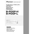 PIONEER B-PDSP-H/WL Instrukcja Obsługi