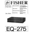 FISHER EQ-275 Instrukcja Obsługi