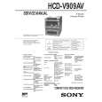 SONY HCDV909AV Instrukcja Serwisowa