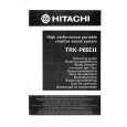 HITACHI TRK-P65EII Instrukcja Obsługi