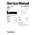 TECHNICS SLPG460A Instrukcja Serwisowa