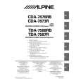 ALPINE CDA7873R Instrukcja Obsługi
