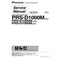 PIONEER PRS-D1000M/XU/UC Instrukcja Serwisowa