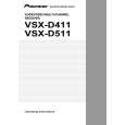 PIONEER VSX-D411-S/KUXJICA Instrukcja Obsługi