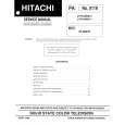 HITACHI 27FX49B Instrukcja Obsługi
