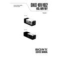 SONY DXC-101 Instrukcja Serwisowa