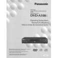 PANASONIC DVDA100U Instrukcja Obsługi