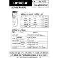 HITACHI RMW2000UF Instrukcja Serwisowa