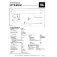 JBL L77LANCER Instrukcja Serwisowa
