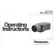 PANASONIC WVBP312 Instrukcja Obsługi