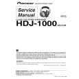 PIONEER HDJ-1000 Instrukcja Serwisowa