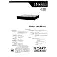 SONY TA-N900 Instrukcja Serwisowa