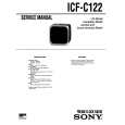 SONY ICF-C122 Instrukcja Serwisowa