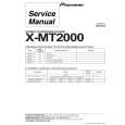 PIONEER X-MT2000/KUCXCN Instrukcja Serwisowa