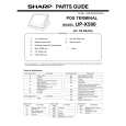 SHARP UP-X500 Katalog Części