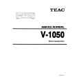 TEAC V-1050 Instrukcja Serwisowa