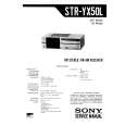 SONY STRYX50L Instrukcja Serwisowa