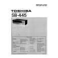 TOSHIBA SB-445 Instrukcja Serwisowa