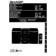 SHARP CP-XL12 Instrukcja Obsługi