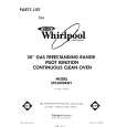 WHIRLPOOL SF3300SRW1 Katalog Części