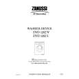 ZANUSSI ZWD1262S Instrukcja Obsługi