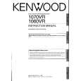 KENWOOD 1070VR Instrukcja Obsługi