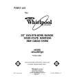 WHIRLPOOL SE960PEPW0 Katalog Części