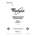 WHIRLPOOL DU8300XX4 Katalog Części
