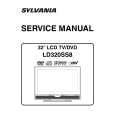 SYLVANIA LD320SS8 Instrukcja Serwisowa