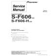 PIONEER S-F606/EW Instrukcja Serwisowa