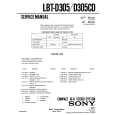 SONY LBT305CD Instrukcja Serwisowa