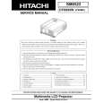 HITACHI CPX995W Instrukcja Serwisowa